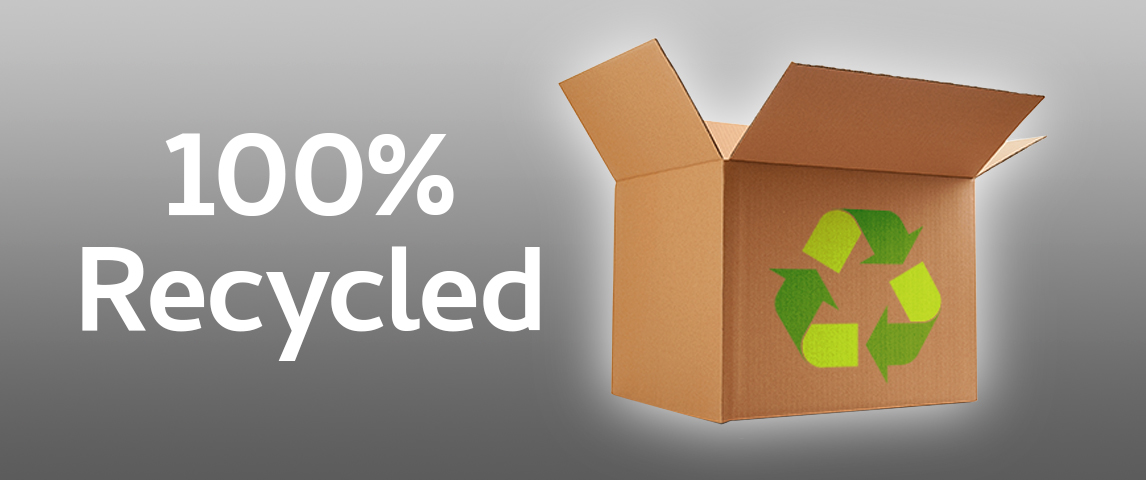 Recycled Content Corrugated Cases