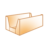 Display Tray or High Wall Tray