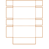Display Tray or High Wall Tray Blank