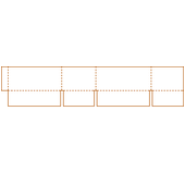 Half Slotted Container (HSC) Blank
