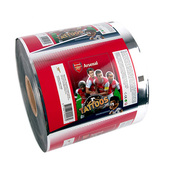 Horizontal Flow Wrapping Roll Stock Film Roll Sample