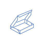 1-Piece Lock Corner Folding Carton
