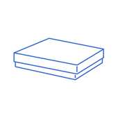 2-Piece Folding Carton with Shallow Lid