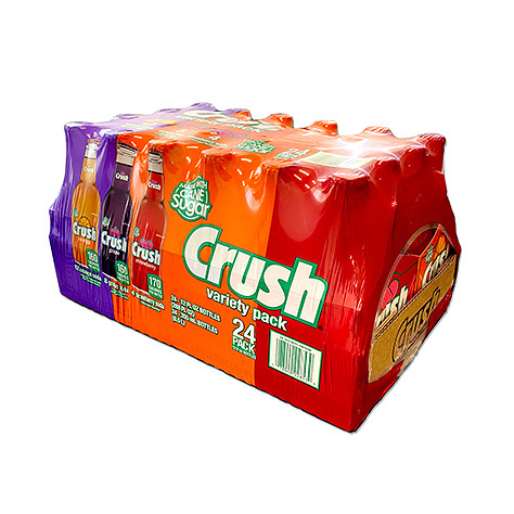 Full-Color Shrink Bundling Multi-Pack of Cartons of Bottles
