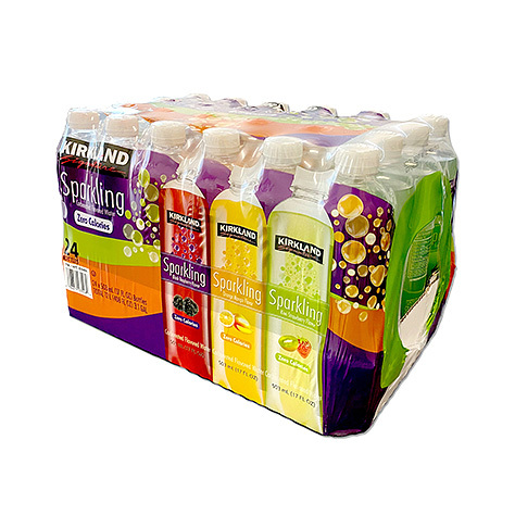 Full-Color Shrink Bundling Multi-Pack of Bottles in a Tray