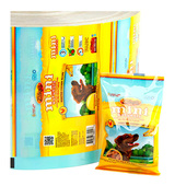 Vertical Form Fill & Seal (VFFS) Roll Stock Film Roll and Sample Bag